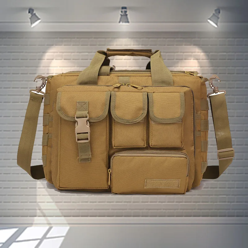 Уличен тактическа раница, туристическа чанта, мъжки чанти и калъфи за лаптоп с голям капацитет, преносима чанта през рамо, чанта за инструменти за къмпинг