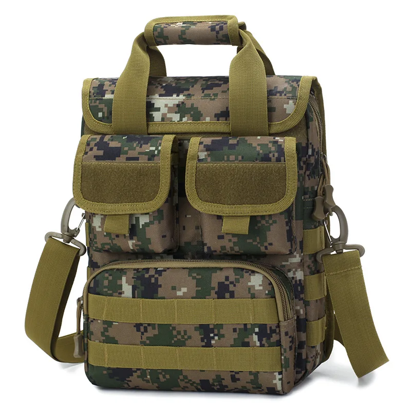 Чанта през рамо формат А4, военна градинска тактическа чанта, мъжка камуфляжная чанта-месинджър, мъжка чанта за инструменти